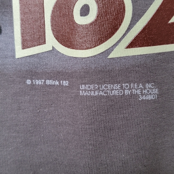 Vintage Deadstock 1997 Blink 182 Shirt - Picture 6 of 7